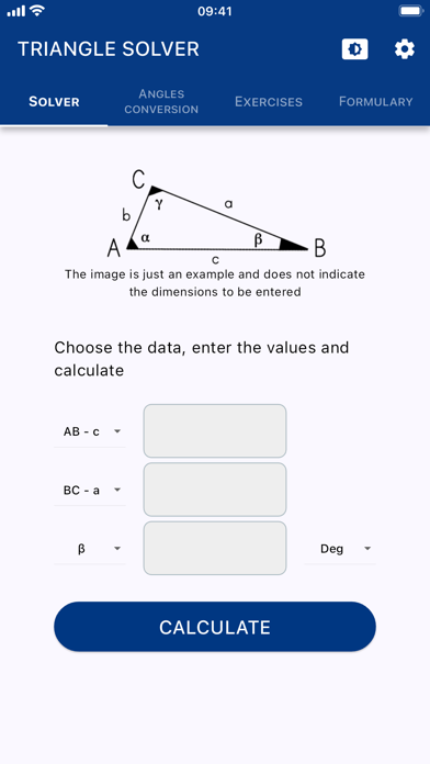 Triangle solver poster