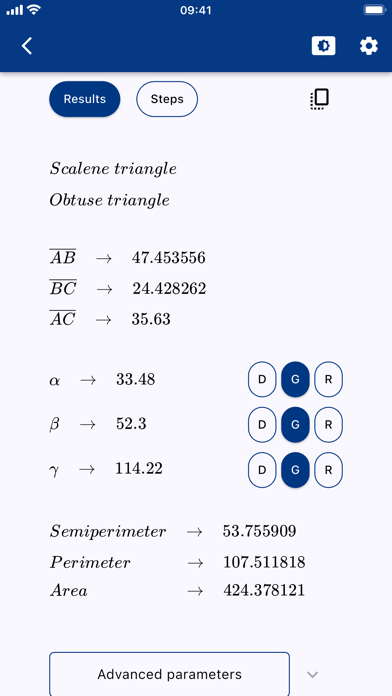 Triangle solver poster