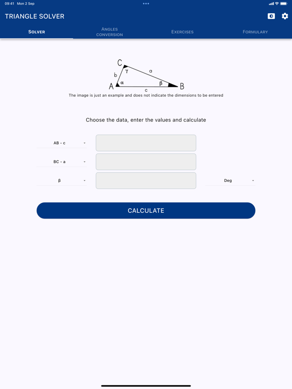 Triangle solver poster