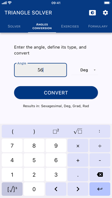 Triangle solver poster