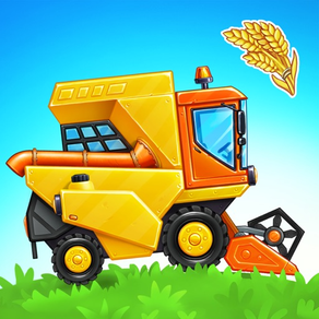 Juego de granja: carro tractor