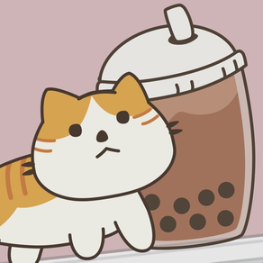 Bubble Tea Cat