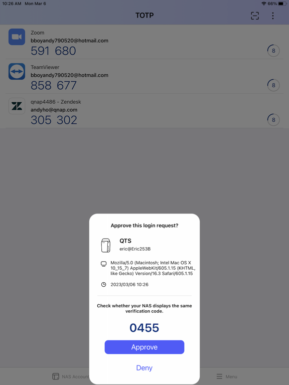 QNAP Authenticator poster
