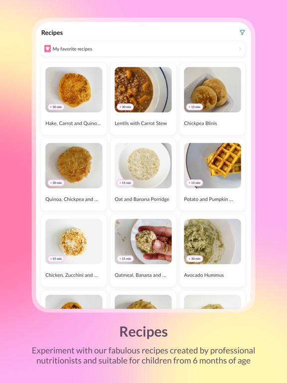 BLW App: Baby Led Weaning Affiche