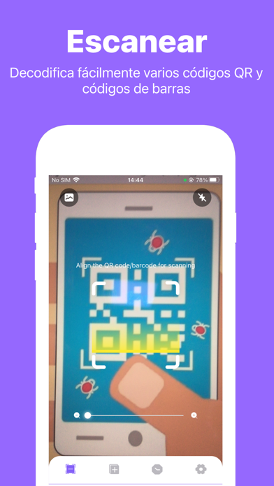 QR-kód Pro olvasó الملصق