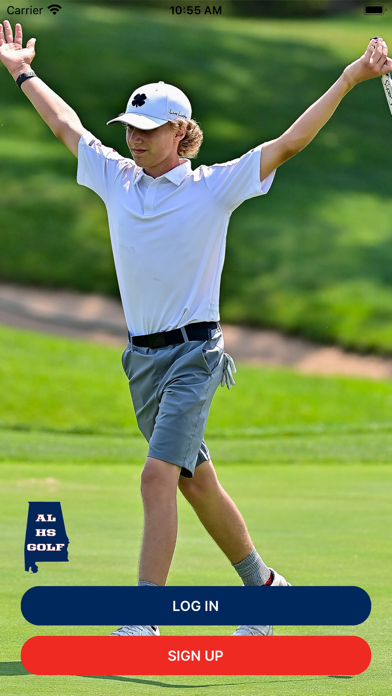 AHSAA Golf Plakat