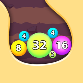 Sand Balls 2048: Puzzle Games!