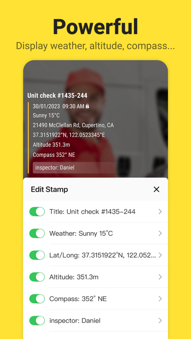 Timemark Photo Code Timemark: Photo Proof for Work for iOS (iPhone) - Free Download at AppPure