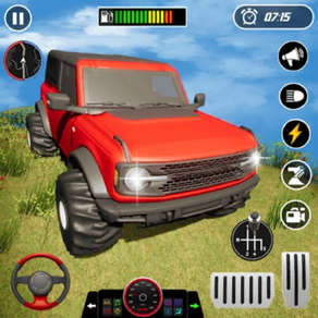 simulateur de conduite de jeep