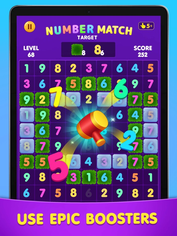Number Match: Ten Crush Puzzle poster
