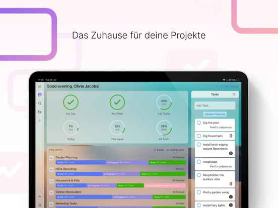 Zenkit Projects Plakat