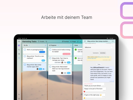 Zenkit Projects Plakat