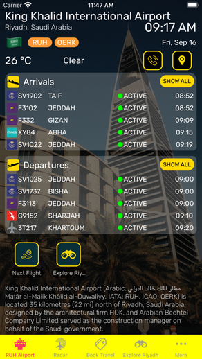 King Khalid Airport (RUH) Info