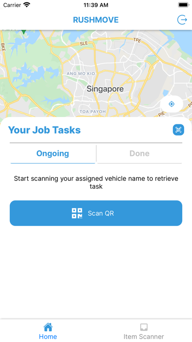 RushMove Driver Plakat