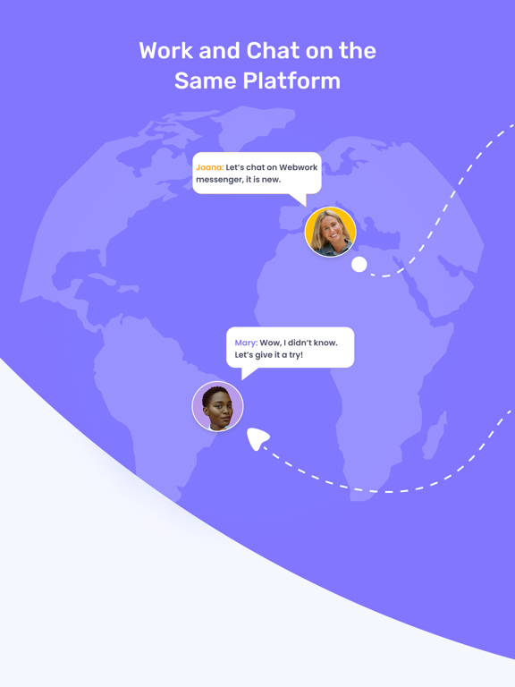 WebWork Team Chat poster
