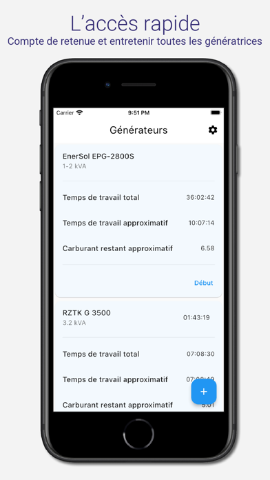 Generator log Affiche