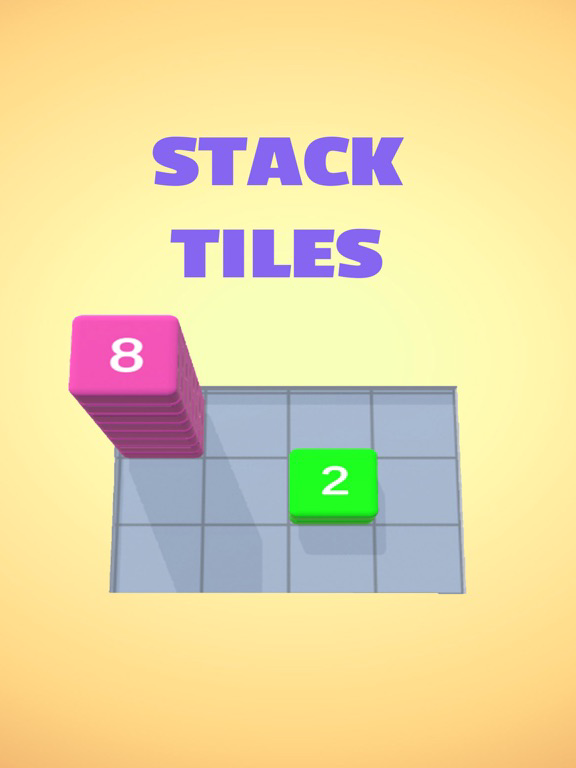 Stack Tiles Rush poster