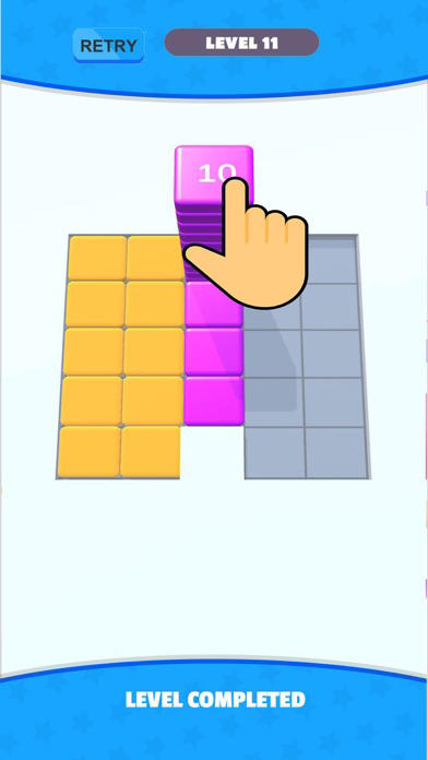 Stack Tiles Rush poster