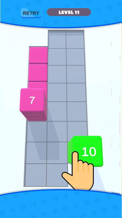 Stack Tiles Rush poster