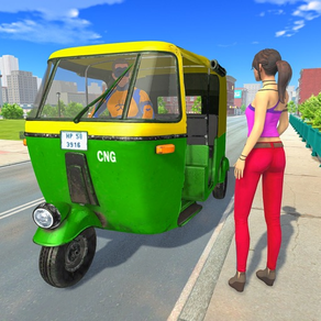 Tuk Tuk Rickshaw Driving Game