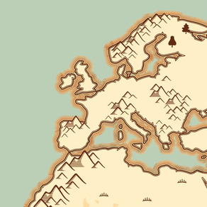 Geographie Europas Quiz-Spiel