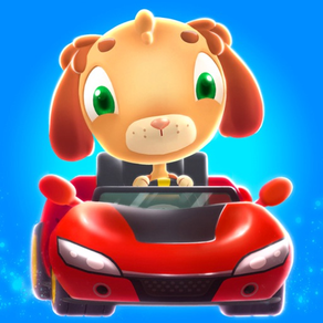 寵物 汽車 兒童遊戲 - Puppy Cars