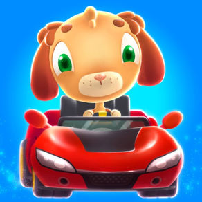 Puppy Cars - Games for Kids 3+