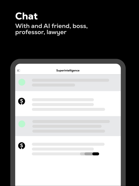 Superintelligence AI poster