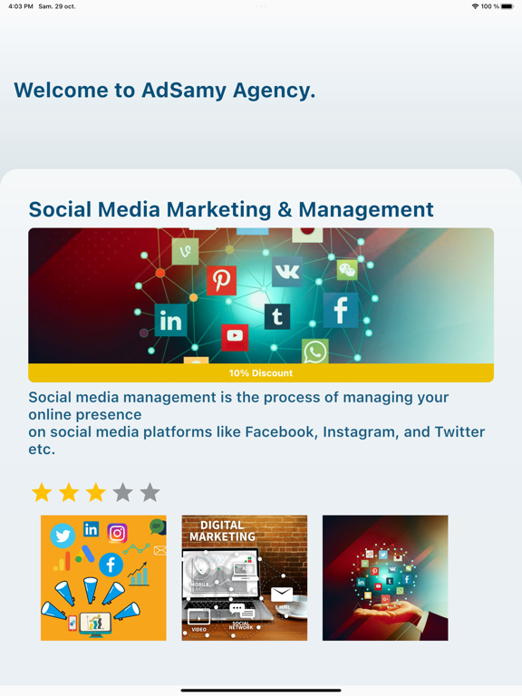 ADSAMY Marketing Agency poster