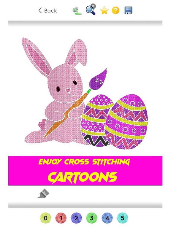 Cross Stitch Coloring Game para iOS (iPhone/iPad/iPod touch) - Baixar ...