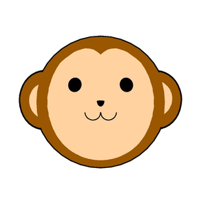 adesivo de bola de macaco