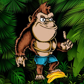 猿 Kong jungle 冒険 動物ゲーム
