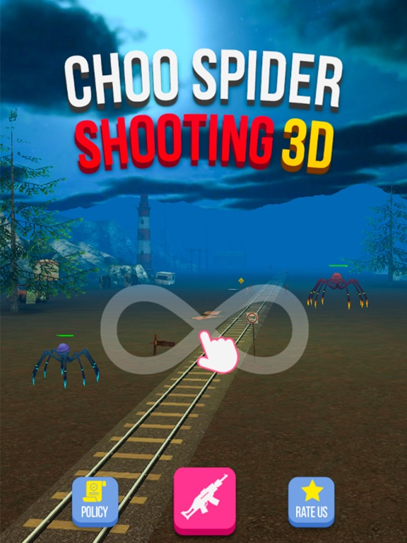 Shooting Spider Evil 3D poster