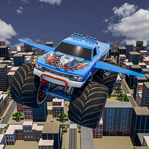 Flying Monster Truck Simulator