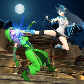 Anime Fighting Battle Games 3D