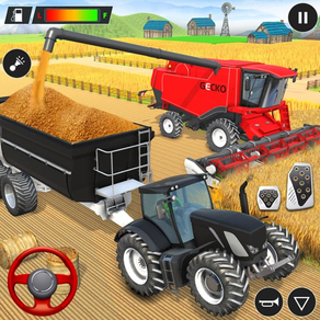 Tractor Driving Farming Sim 3D