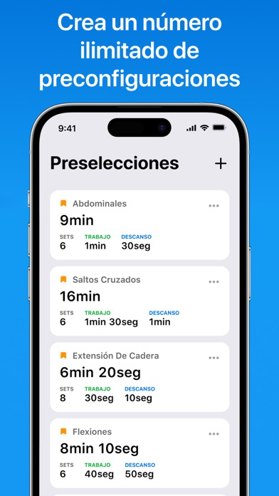 Temporizador Intervalos: HIIT الملصق