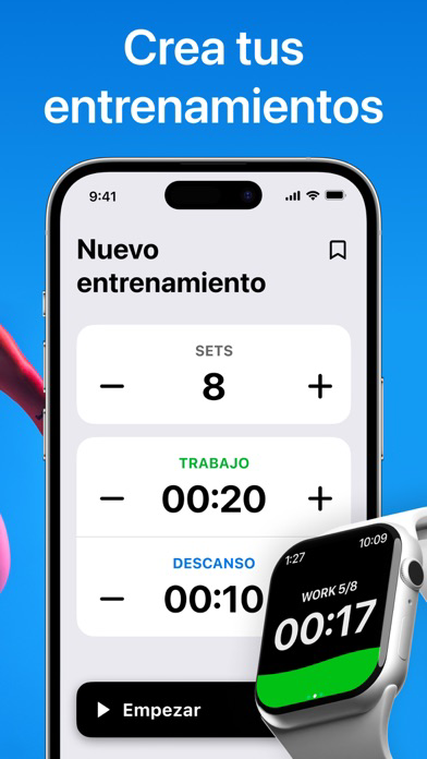 Temporizador Intervalos: HIIT الملصق