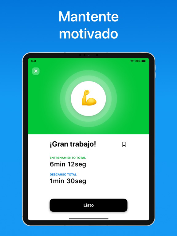 Temporizador Intervalos: HIIT الملصق