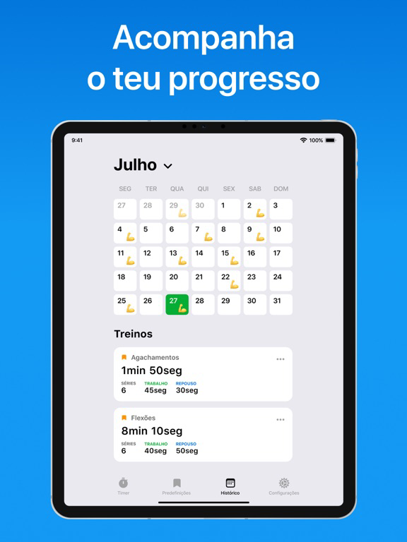Temporizador de Treino: Tabata Cartaz