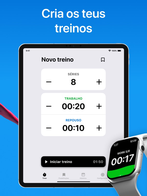 Temporizador de Treino: Tabata Cartaz