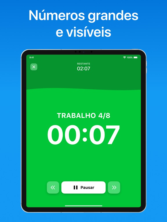 Temporizador de Treino: Tabata Cartaz