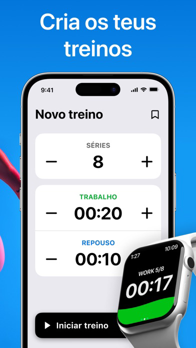 Temporizador de Treino: Tabata Cartaz