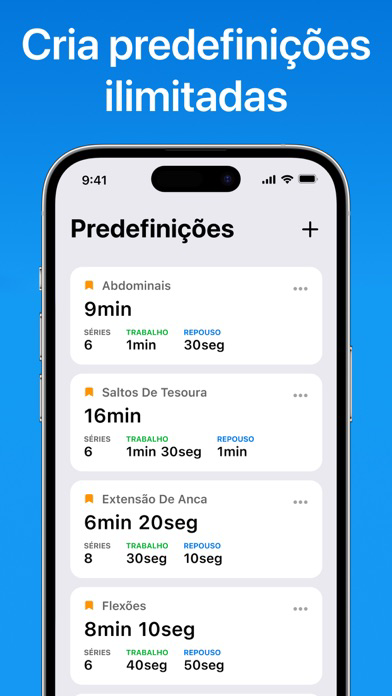 Temporizador de Treino: Tabata Cartaz
