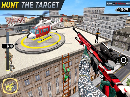 Sniper Gun Games- 3d Shooting poster