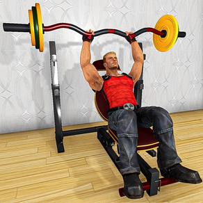 Jeu de gym fitness inactif 3D
