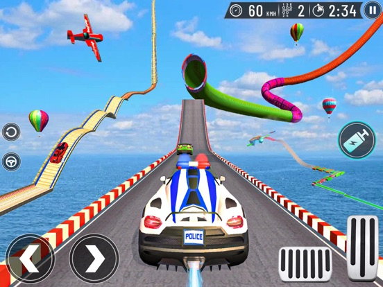 Police Car Stunt Driving Game poster