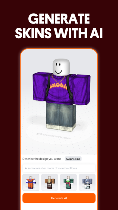 Customuse: 3D Skin Creator for iOS (iPhone/iPad/iPod touch) - Free ...