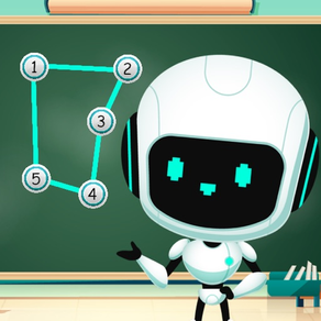 마이 로봇: 어린이 학습 게임 점들을 이으세요