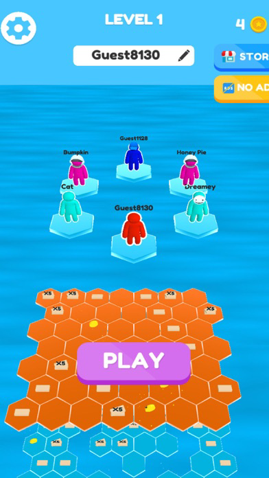 Hex-a Run and Stack poster